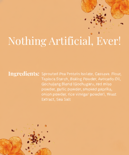 Korean BBQ Gochujang Protein Chips